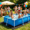 (Black, -) 10x10ft Rectangular Pool Ladder Mat, Thick Under Pool Padding 3