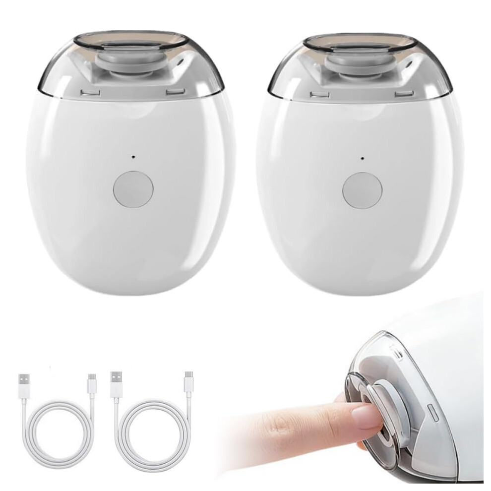 Oimg (2Pcs, -) 2026 Electric Automatic Nail Clipper, 3-In-1 Rechargeable Grinder