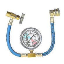 Automotive Ac Refrigerant Kit with Gauge for R134a Gas