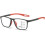 (Red, -) Blauwlicht Blokkerende Leesbril - TR90 Frame, Antislip 1