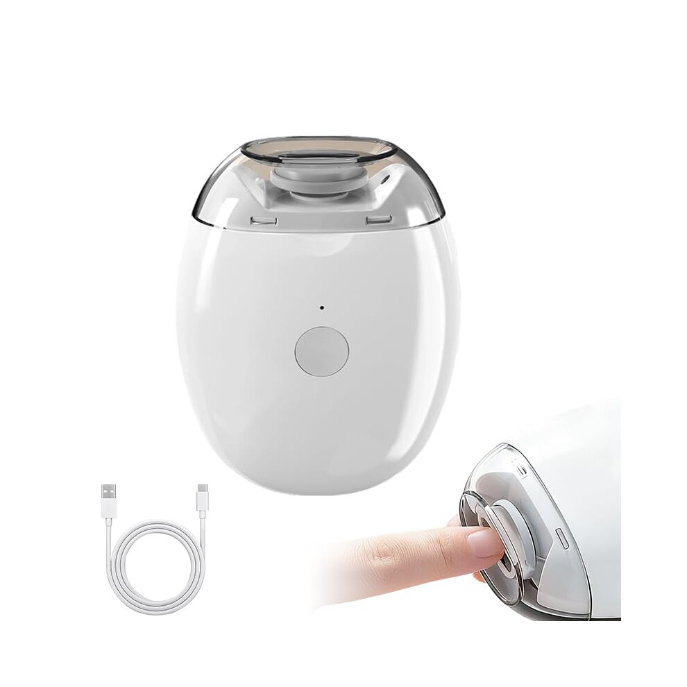 Oimg (White, -) 2026 Electric Automatic Nail Clipper, 3-In-1 Rechargeable Grinder
