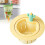 (Yellow, -) Passoire cactus, vert, cuisine, 2 pièces 1