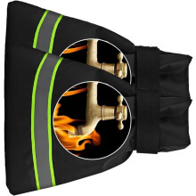 (2PC-black, -) 2/4Pack Outdoor Faucet Covers, Insulated Freeze Protection