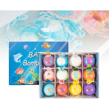 (Marine-12pc, -) Paasbadbommen - 6/12 Stuks, Met Verrassing, Kleurveranderend