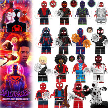 16PCS DC Marvel Superheroes Spider-Man Minifigures Kids Toys Fit Lego UK Priority Delivery