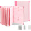 (Pink, -) Expandable A4 Folio Document Organizer, Multi-Pocket File Folder 1