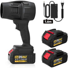 (2 batteries, -) Cordless Leaf Blower Portable, Upgraded Handheld Dust Cleaner