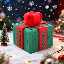 (Green, -) Irritante Schroef Cadeaudoos - 3D Geprinte Prank Box