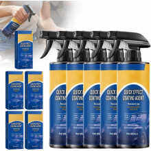 (-, 8.5 Fl Oz (Pack of 1)) Autoversiegelung Spray, Keramik, Wasserlos, Kratzer, Glanz, Hydrophob, Politur, 5 Pack, Auto