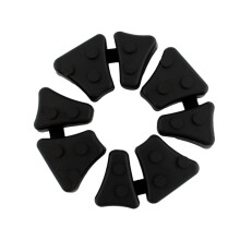 4 Stuks Achterwielbufferrubbers voor MT-03, XT600, XT660, XTZ, XV 125, XV250, XVS Tandwielzadelaccessoires