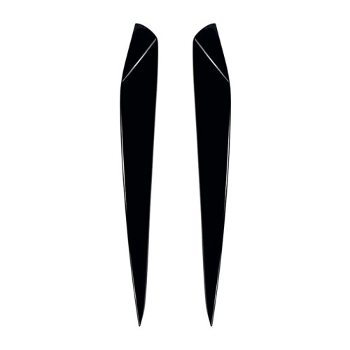 Front Headlight Eyebrow Eyelids Cover Sticker Trim for   2011-2015 Exterior Accessories 1