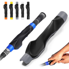 (Gray, -) Snap-On Golf Grip Trainer 2.0, korjaa golfkahvan asentoa