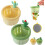 (Mixed-a, -) Passoire cactus, 2 pièces, vert 1