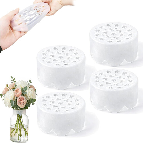 (4pcs, -) Silicone Bloemschikgrid - Herbruikbaar, 4 Stuks