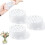 (3pcs, -) Silicone Bloemschikgrid - Herbruikbaar, 4 Stuks 1