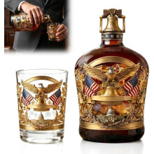 (A-720ml, -) Pamětní láhev whisky k 250. výročí, karafa 1776-2026