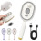 (White, -) Cabeçote de corte de grama com fio de aço, 6 polegadas, 6 lâminas, removedor de ervas daninhas 1