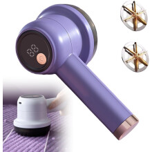 (Purple, -) Enleveur peluches, rechargeable, blanc