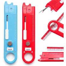 (Red+Blue, -) 4-in-1 ompelulanganpujotin saumanratkaisijalla ja magneettiohjaimella