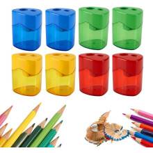 (8pcs-b, -) 4/8 kpl manuaalisia teroittimia, kaksi reikää, kompakti ja kansi