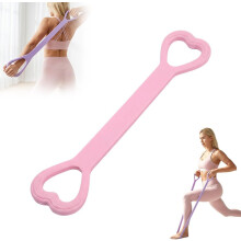 (Pink, -) Kuva 8 Vastuskuminauhat kahvoilla, harjoitus naisille ja miehille