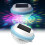 (1PCS-Colored Light, -) LED Solar Powered Floating Pool Lights, 3 Dimming Modes 2PCS 1