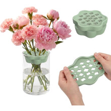 (Green, -) Silicone Bloemschikgrid - Herbruikbaar, 4 Stuks