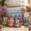 (set e, -) Kit de costura de hadas de flores, set A 7