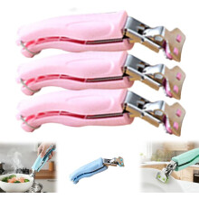 (Pink, -) 3 pinces anti-scald, multicolores
