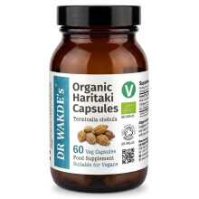 DR WAKDE'S Haritaki Capsules (Hirda | Terminalia chebula) - 60 Veg Caps|All-Natural Supplement|Plant-Based, Supports Digestive Health & Detoxification