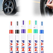 (Color-A, -) Wasserfeste Reifenstifte, Permanent, Tyre, Gummi, Metall, A, Farbe, Markierung, Lack