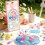 Pegatinas 3D apilables 6 hojas, de resina 6
