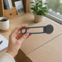 (Grey, -) Karton Loch Werkzeug, Falzrad, Präzision, Verpackung, DIY, Handwerk, Rosa, Krepp, Falten