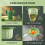 (Green, -) Passoire cactus, vert, cuisine, 2 pièces 3
