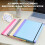 (Yellow, -) Expandable A4 Folio Document Organizer, Multi-Pocket File Folder 2