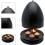 (Matte Black (Double Base) 27x17.5, -) Αυτοψυχόμενο στρώμα σκύλου, αναπνεύσιμο 45x35cm 5