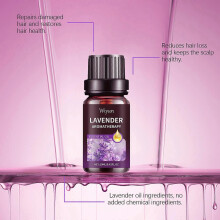 Lavender essential oil moisturizes and nourishes facial skin and hair, leaving it smooth and shiny. 10ml