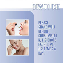 Body care drops to replenish body energy, repair fine lines, improve skin elasticity, firmness, and smoothness (30ml)