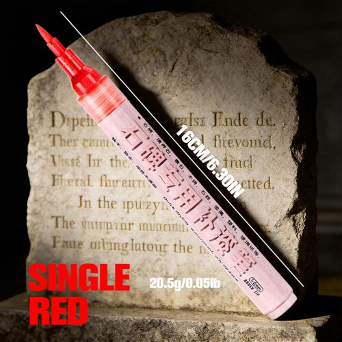 (Red, -) Stylo marqueur tombe rouge, restauration 2