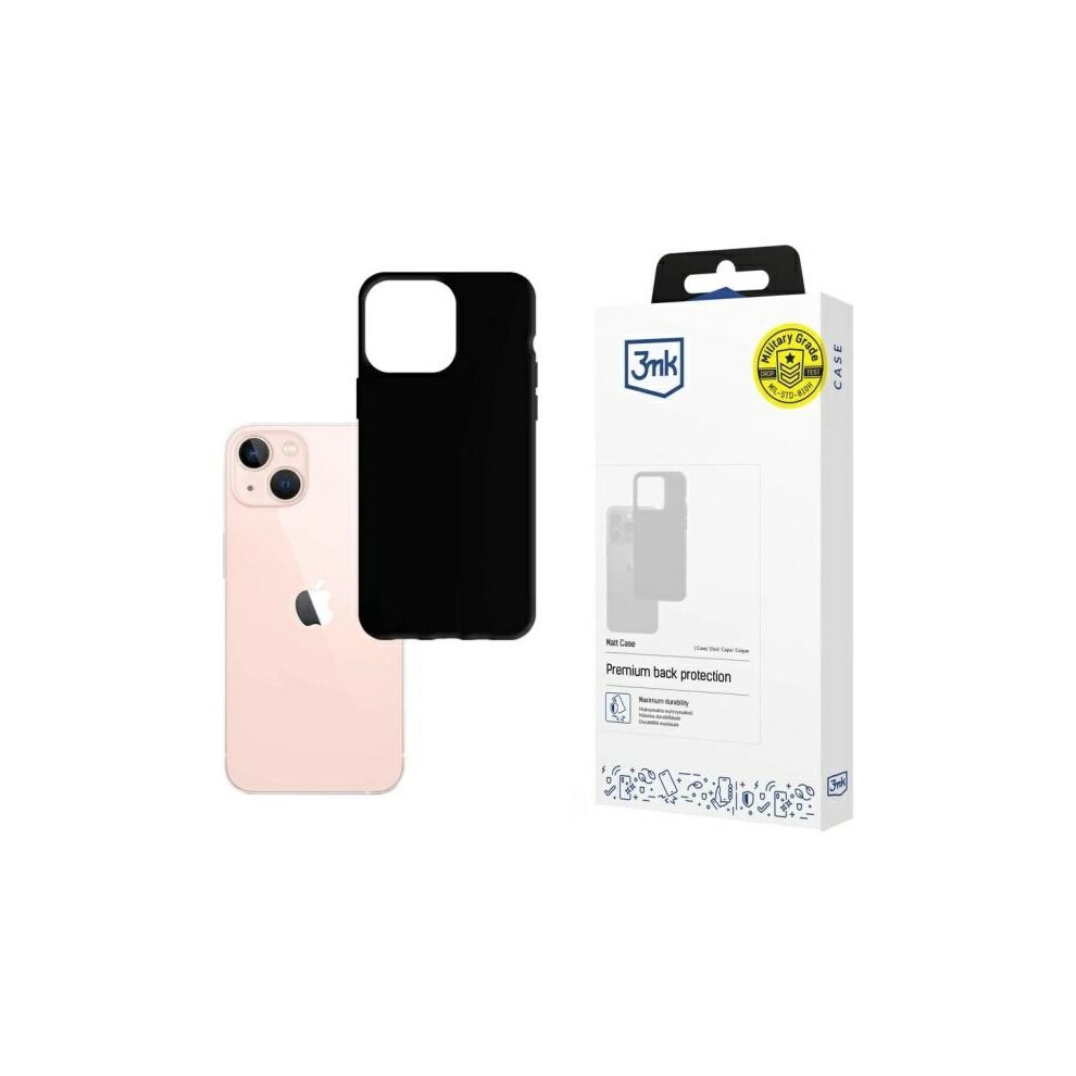 3Mk Schwarz Matt Hülle Für Apple Iphone 14 | Matt | Tpu - Bild 5
