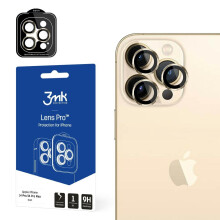 Apple iPhone 14 Pro/14 Pro Max – 3MK Linsenschutz Pro Gold