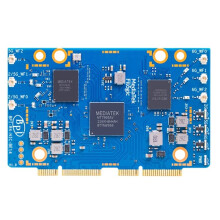For Banana Pi BPI-R4-NIC-BE14 Wifi7 Module Accessories for BPI-R4 MediaTek MT7995AV Chipset 2 PCIe 3.0 Interface,2-