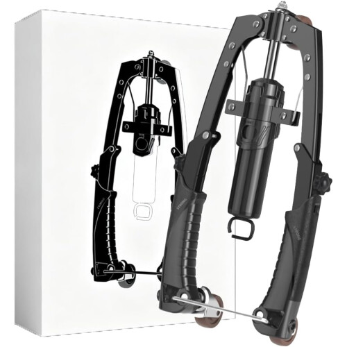 (with Pulley, -) Machine exercice portable, 22-440lb