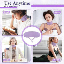 Thyroid Castor Oil Pack Compress Wrap Organic Castor Oil Patch Pads Neck Compression Wrap Reusable Cotton Castor Oil Pack