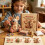 (size_name, Style A) Kit souris patchwork, 3D, couture, décoration 5