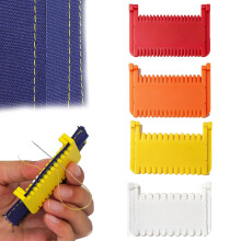 (4PC (1.5+2+3+4)mm, -) Regla de costura con clip 3 unidades, 1.5/2/3/4mm