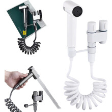 (White, -) Bidet double, noir