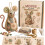 (size_name, Style C) Kit souris patchwork, 3D, couture, décoration 8