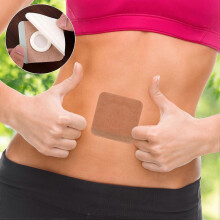 50Pcs Disposable Castor Oil Pack Wrap Belly Button Pads, Highly Absorbent Self-Adhesive Organic Cotton Castor Oil Packs W