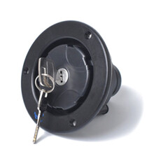 Car Gravity Freshwater Inlet Lockable Leakproof Water Filler Cap with Keys for RV Caravan Motorhome Auto Parts